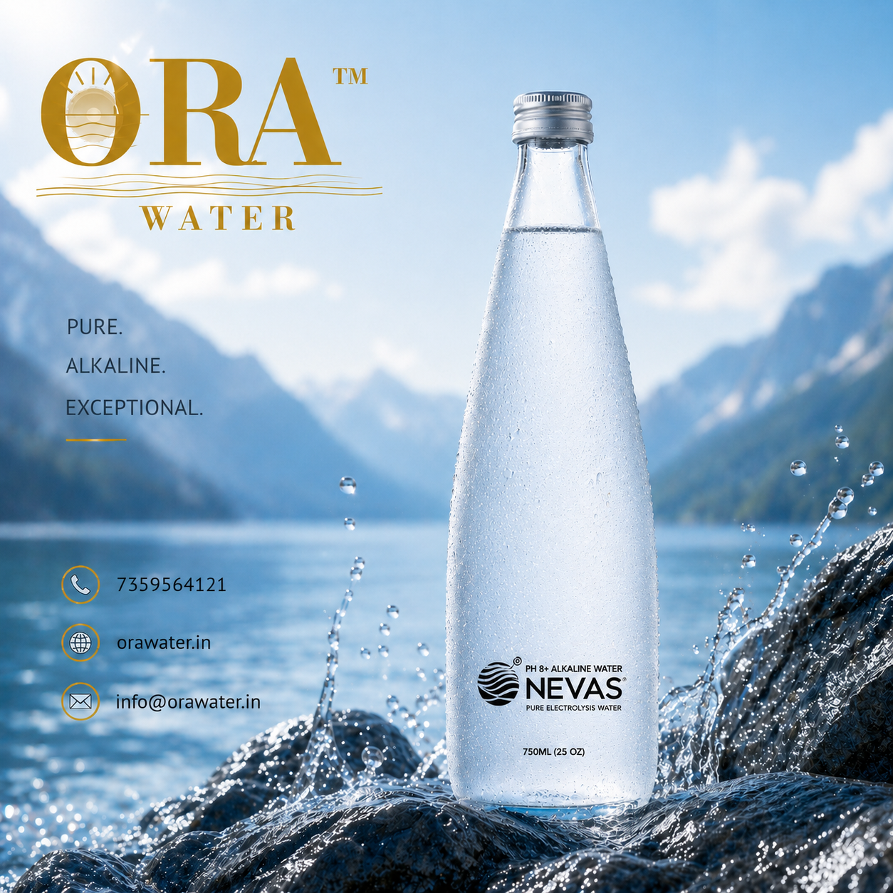 Glass Bottle 750ML