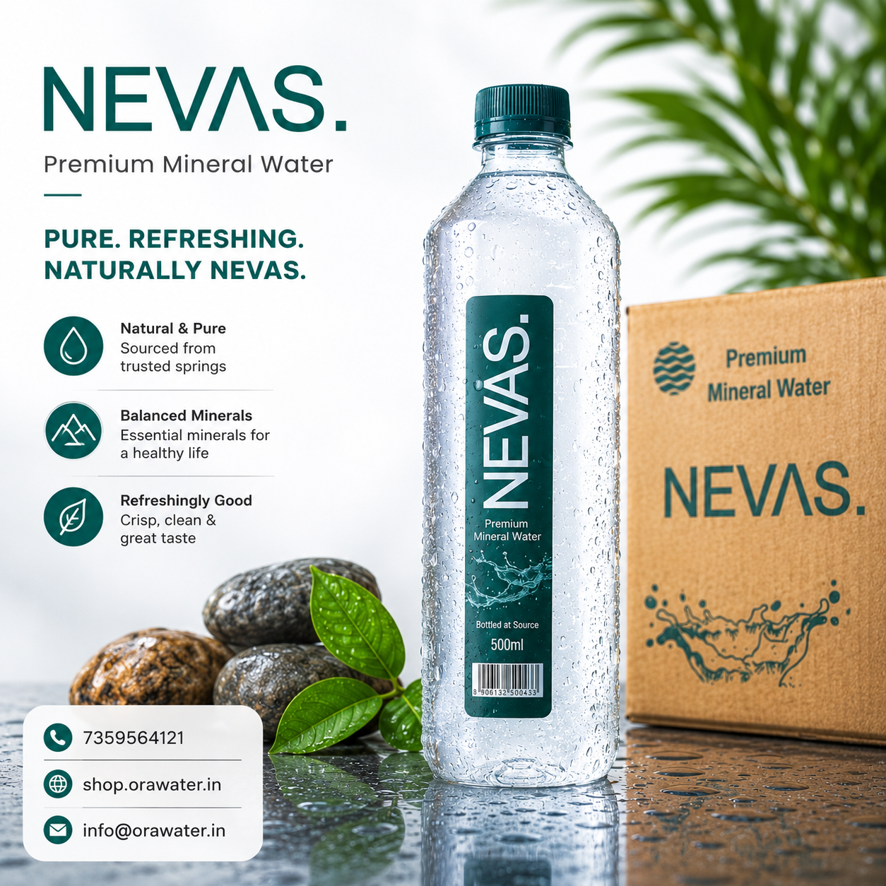 Mineral Water 750ML
